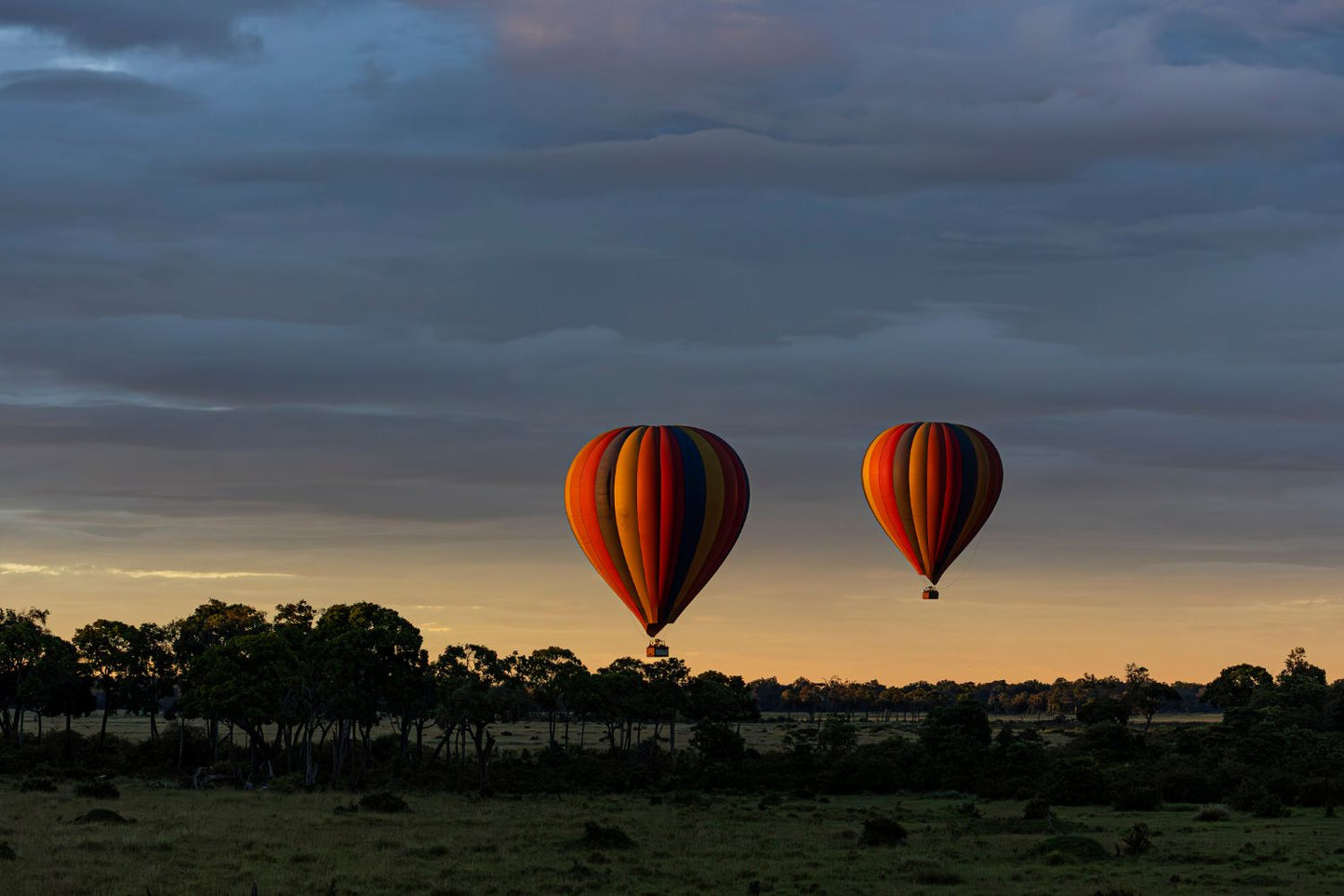 Globos en Masai Mara