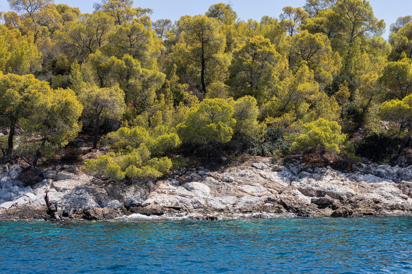 Verde y azul en Grecia