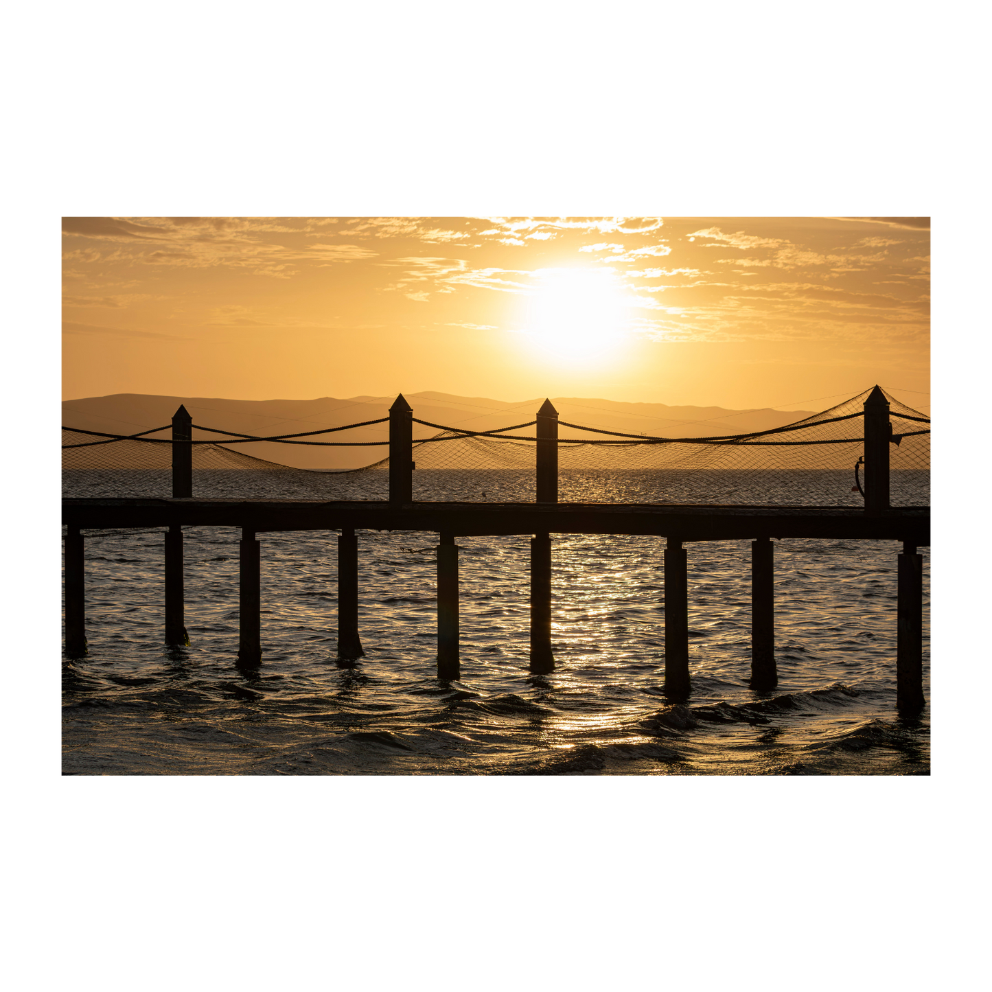 Contra luz muelle Paracas