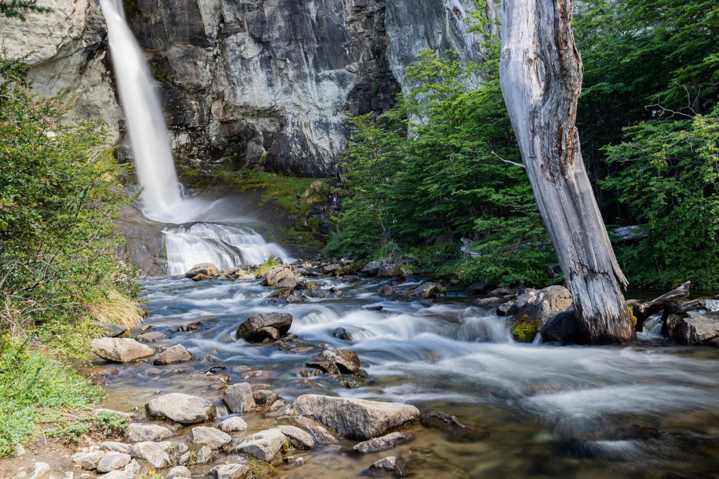Caída El Angel , Chaltén