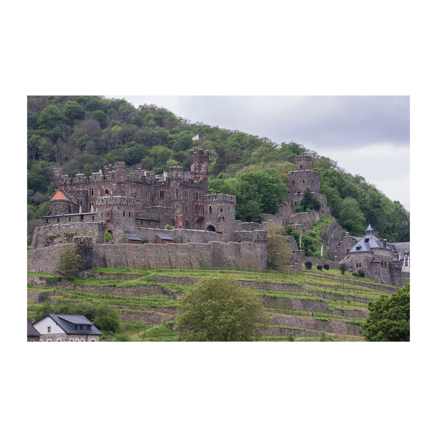 Castillo en el Rhin