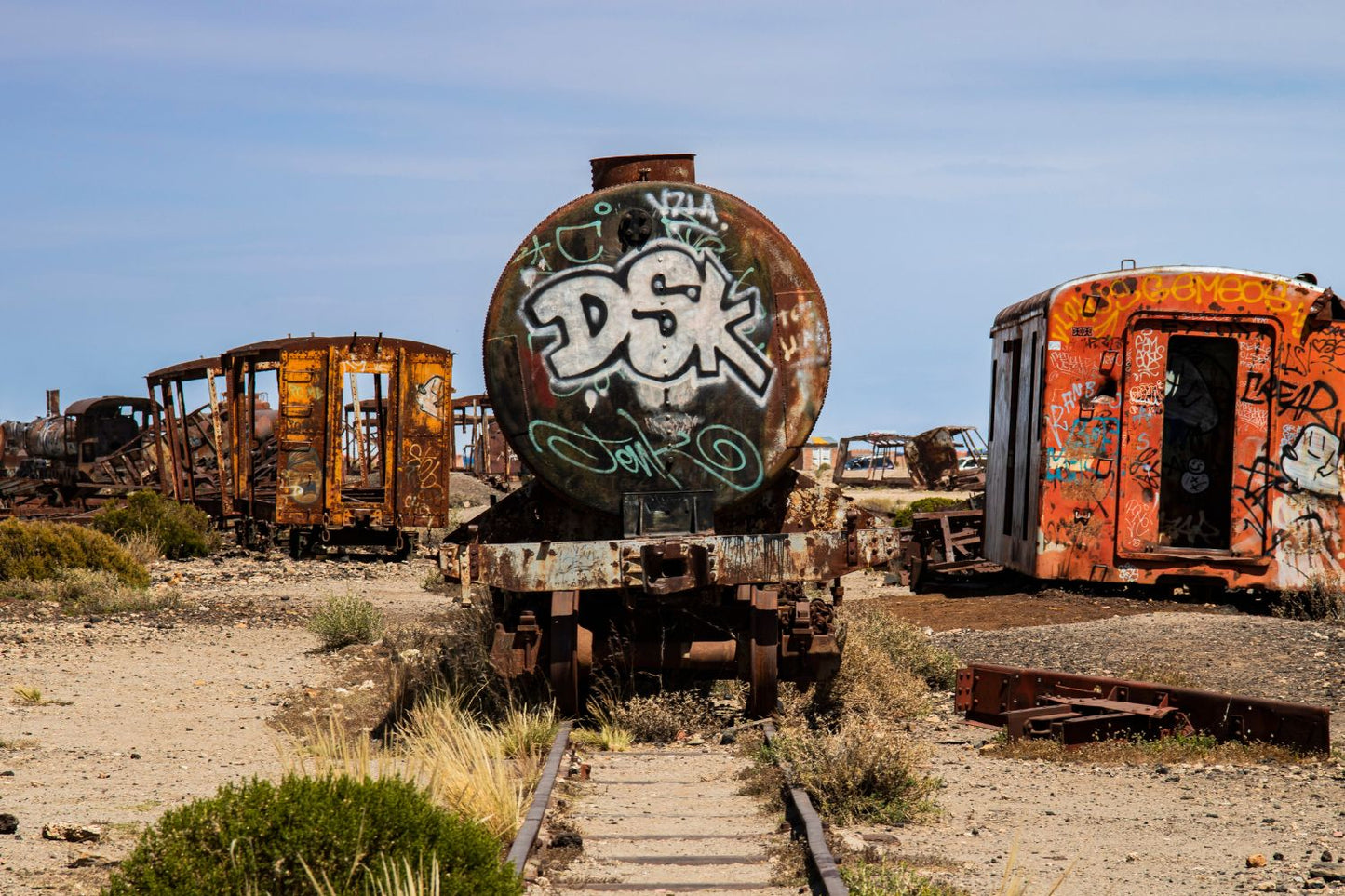 Cementerio de Trenes Bolivia