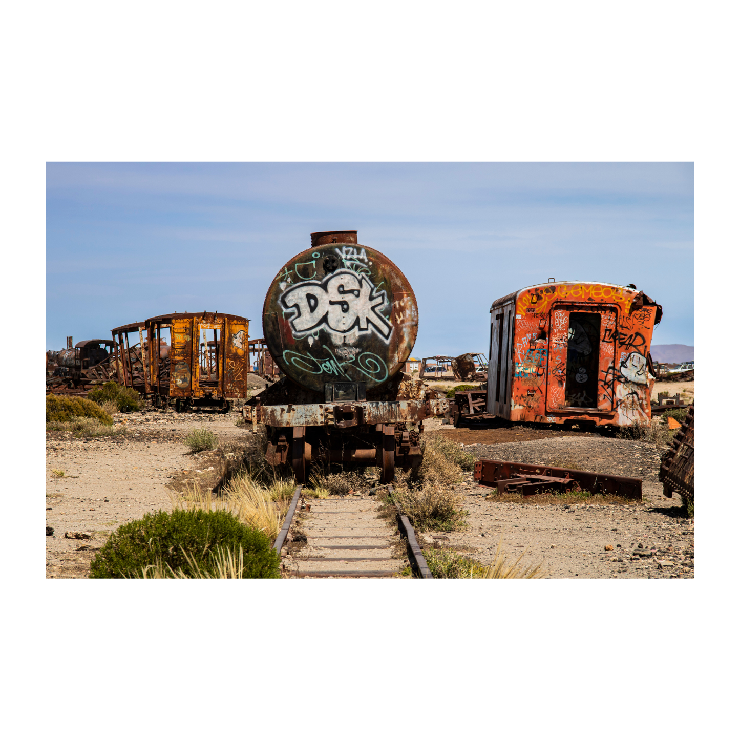 Cementerio de Trenes Bolivia