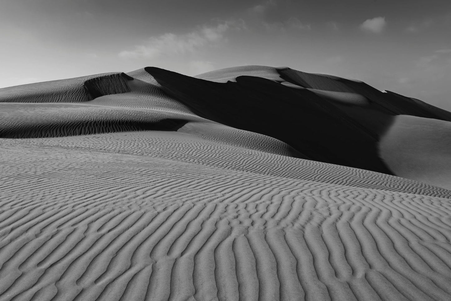Dunas blanco y negro