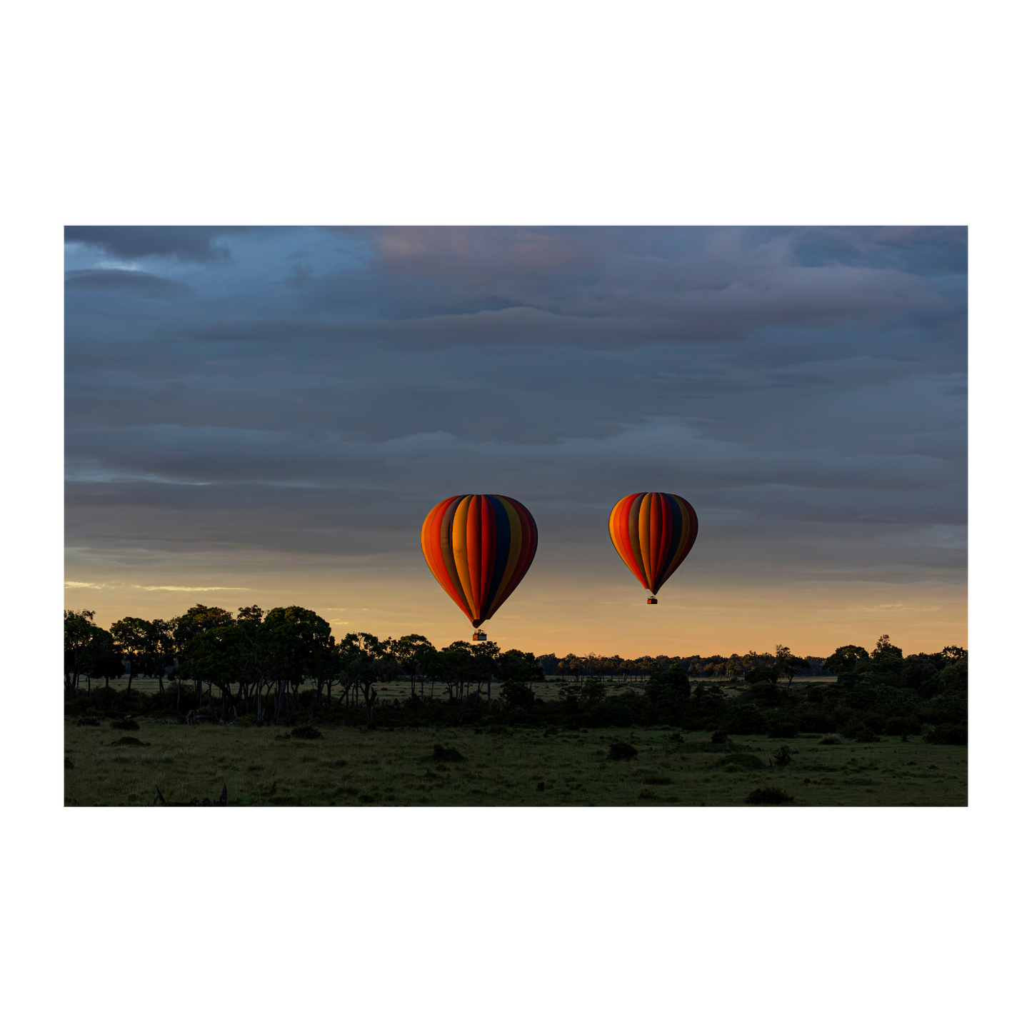 Globos en Masai Mara
