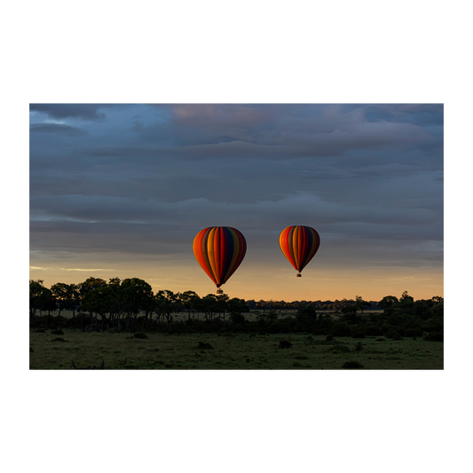 Globos en Masai Mara