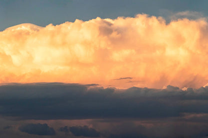 Nubes al atardecer, Uyuni