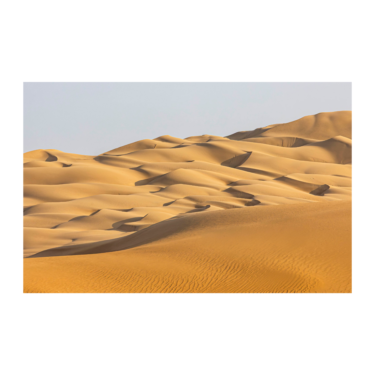 Ondas de arena doradas